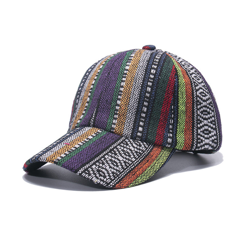 Gorra de béisbol de estilo étnico de estilo poliéster al por mayor